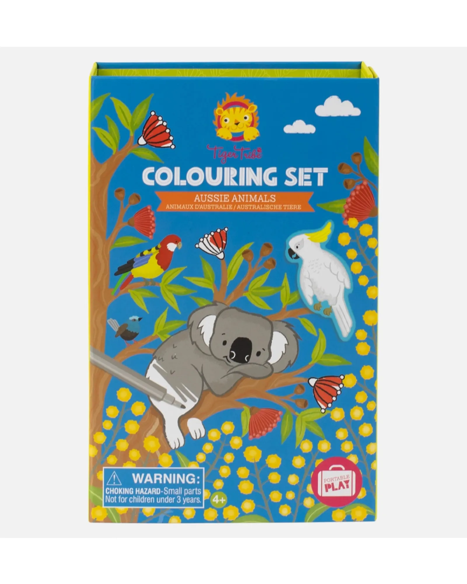 Tiger Tribe Colouring Set Aussie Animals Sale