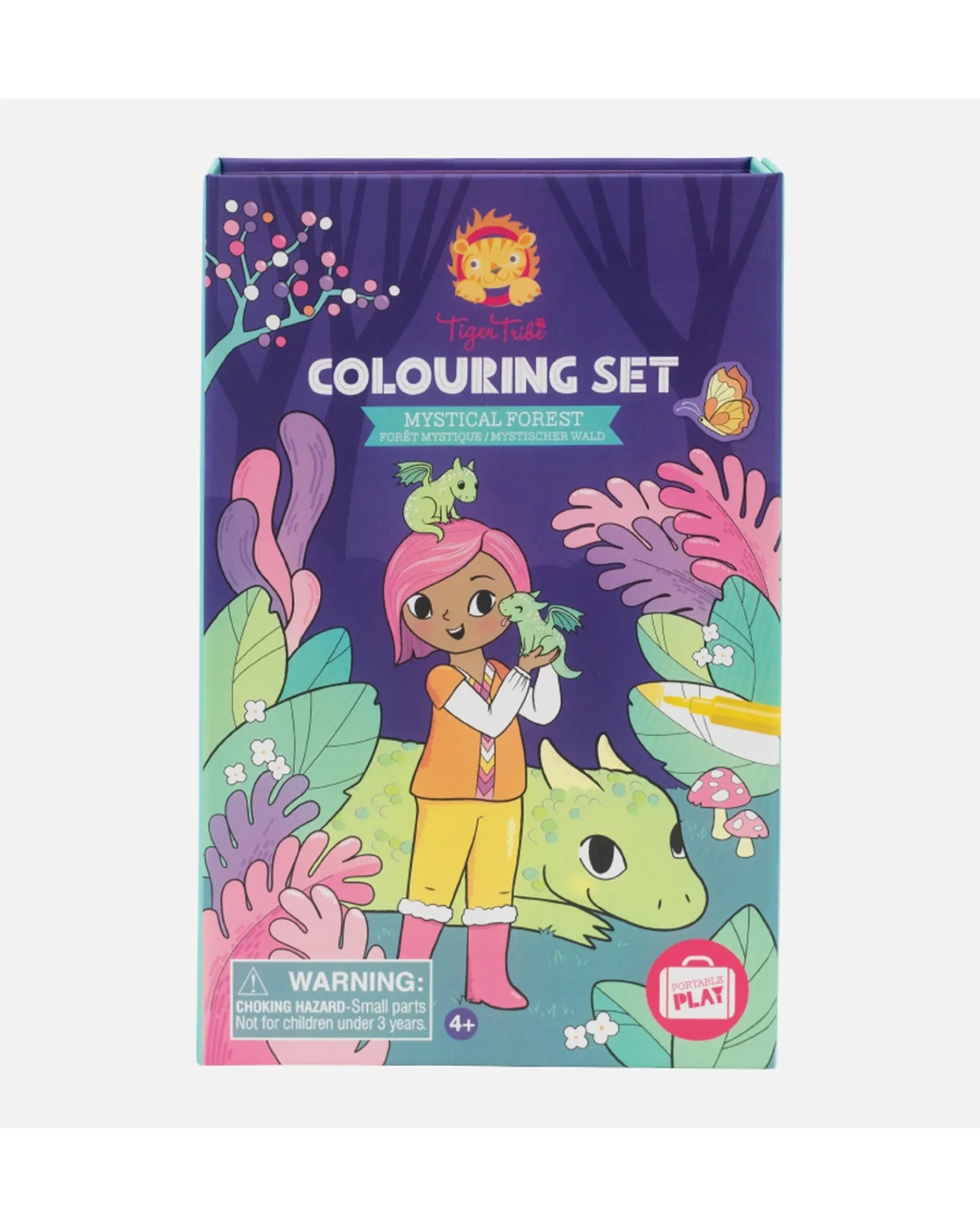 Tiger Tribe Colouring Set Mystical Forest Best
