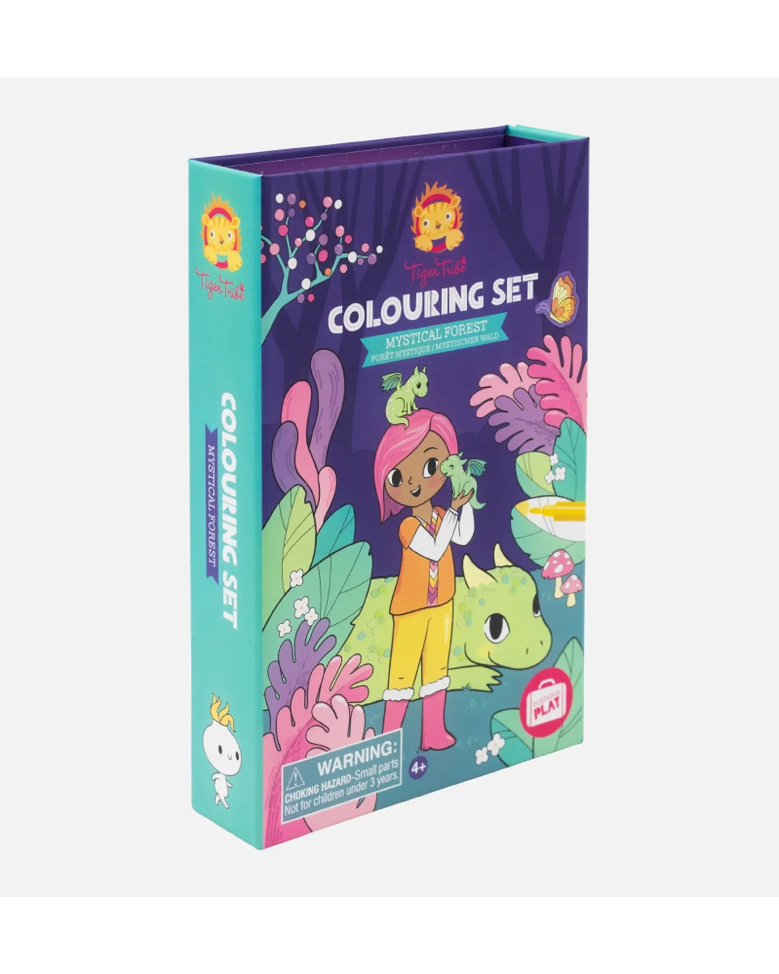 Tiger Tribe Colouring Set Mystical Forest Best