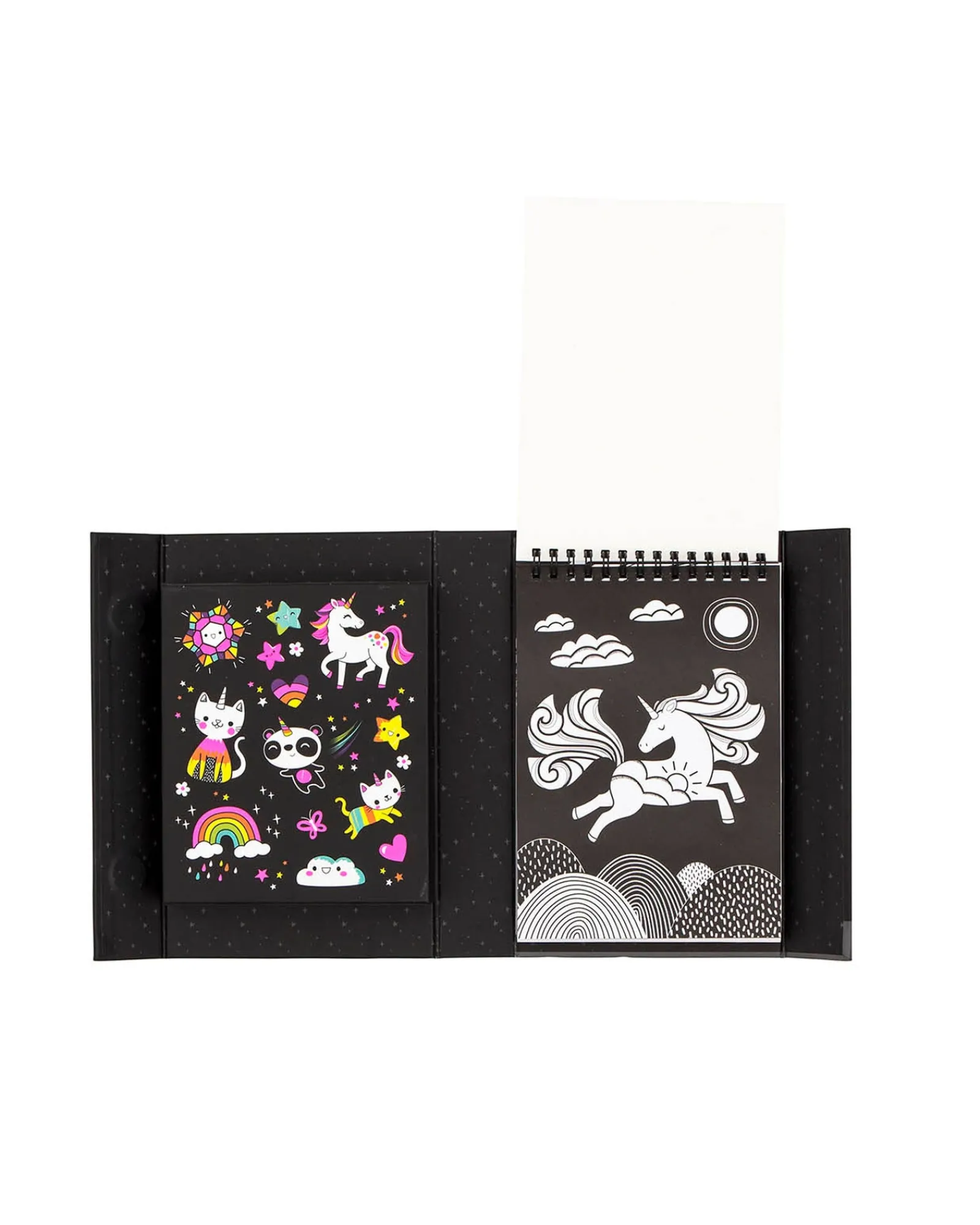Tiger Tribe Colouring Set Neon Unicorn Friends Outlet