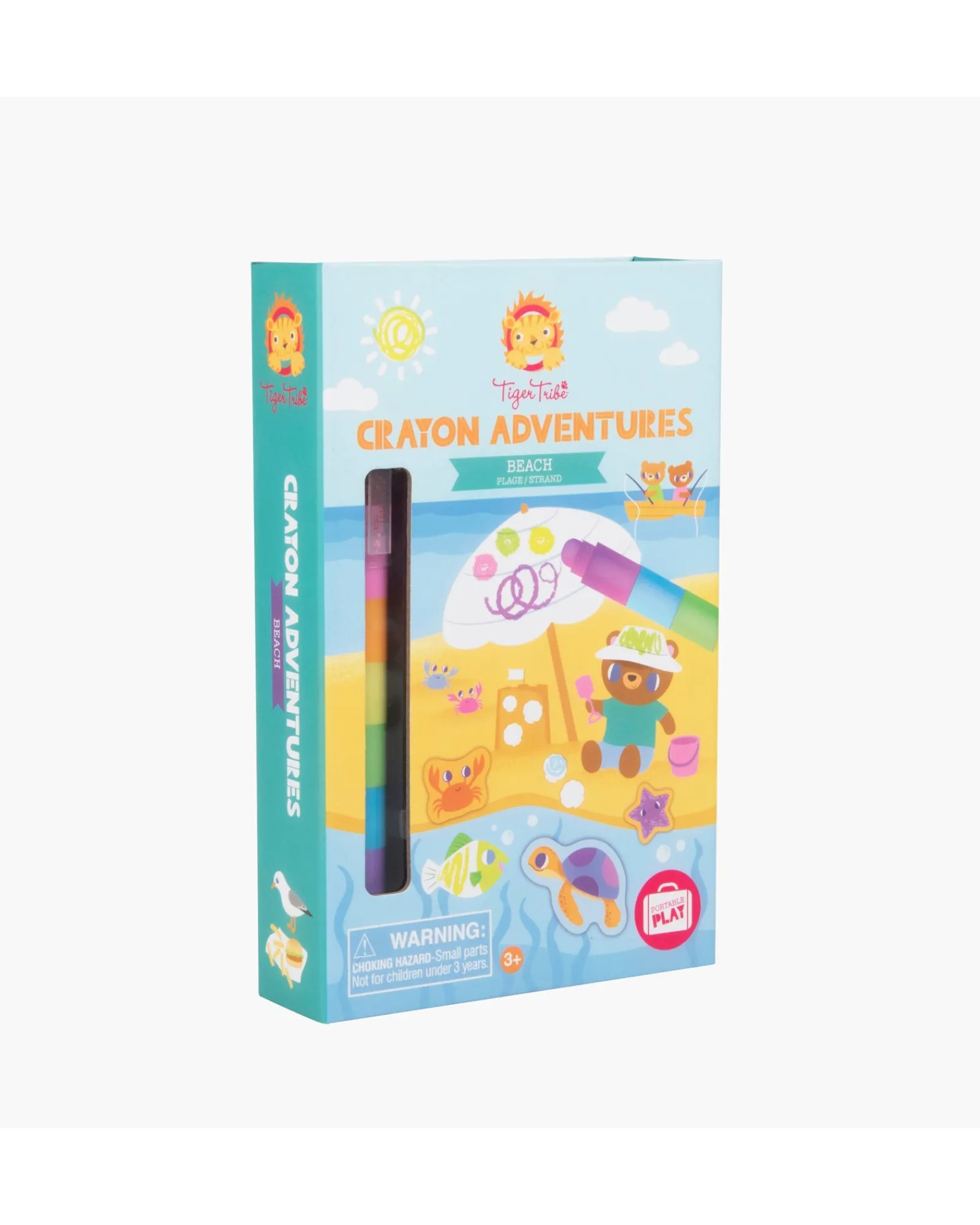 Tiger Tribe Crayon Adventures Beach Outlet