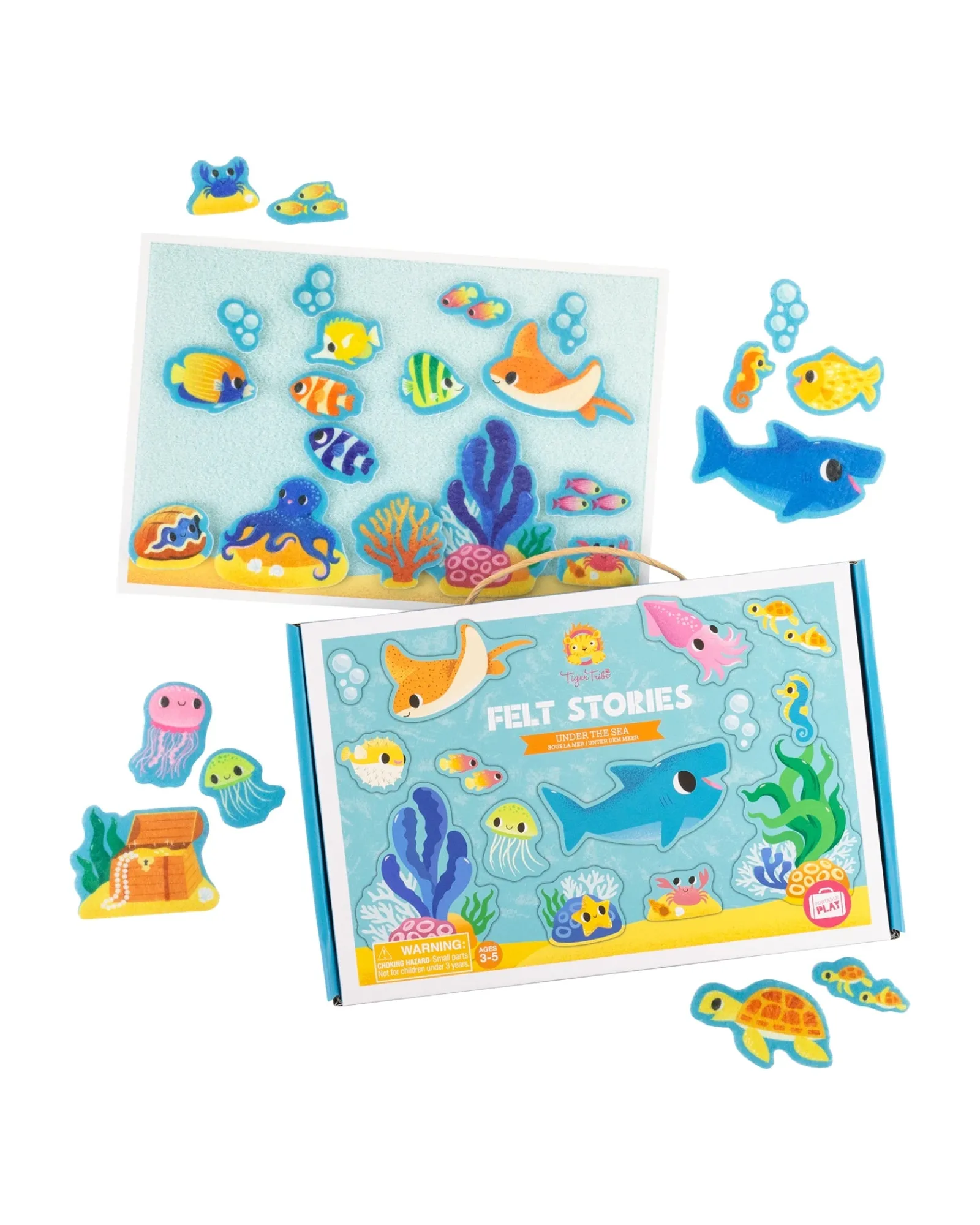 Tiger Tribe Felt Stories Under The Sea Best Sale