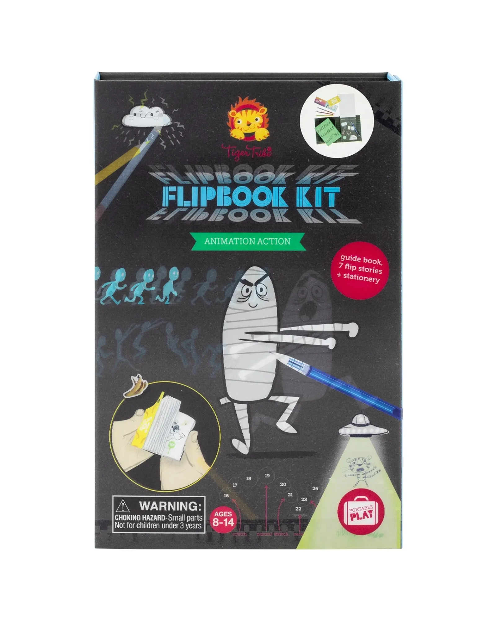 Tiger Tribe Flip Book Kit Animation In Action Outlet