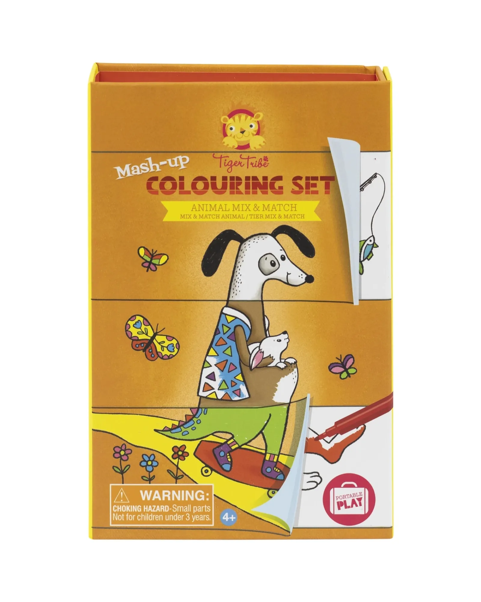 Tiger Tribe Mash-Up Colouring Set Animal Cheap