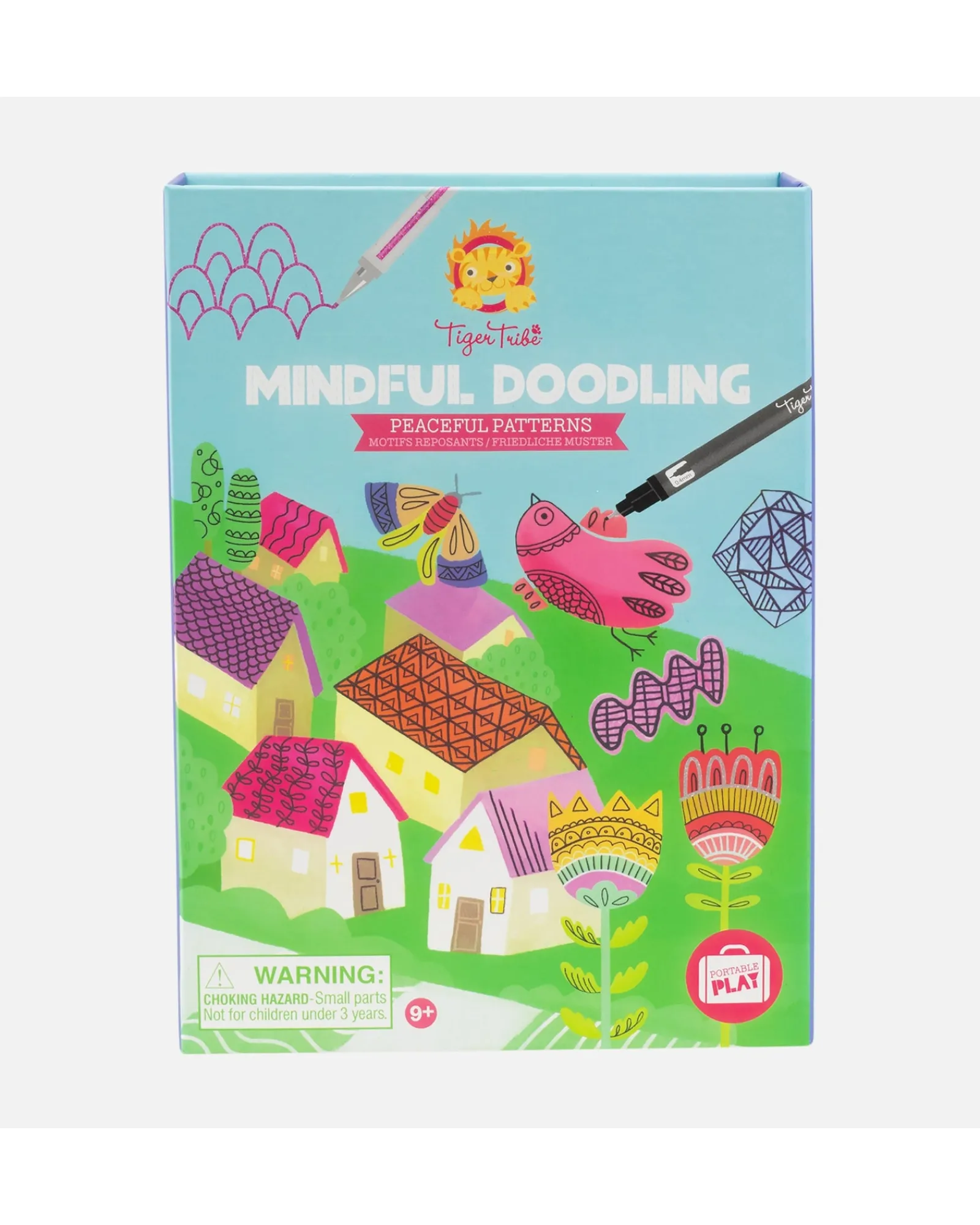 Tiger Tribe Mindful Doodling Peaceful Patterns Outlet