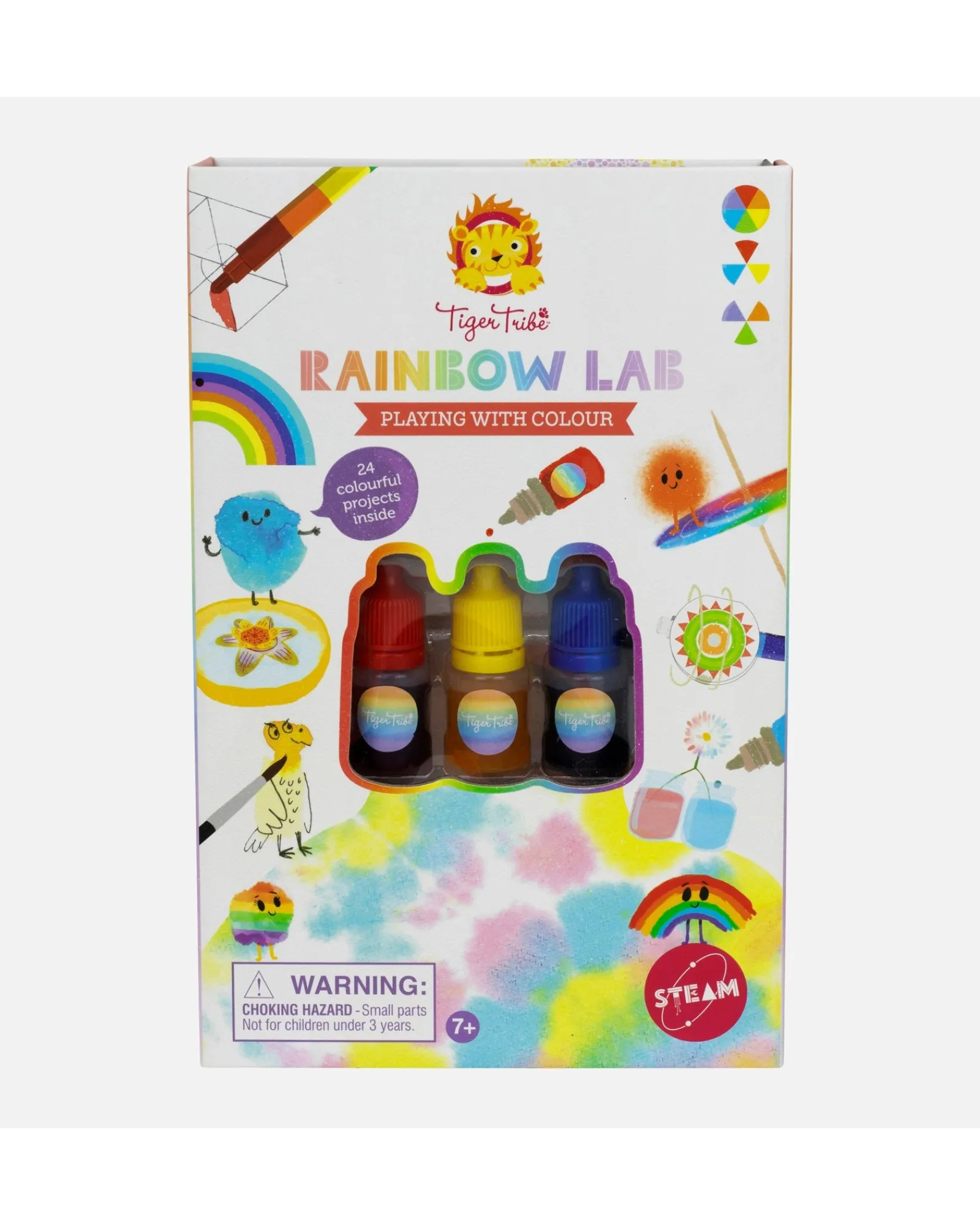 Tiger Tribe Rainbow Lab Playing With Colour New