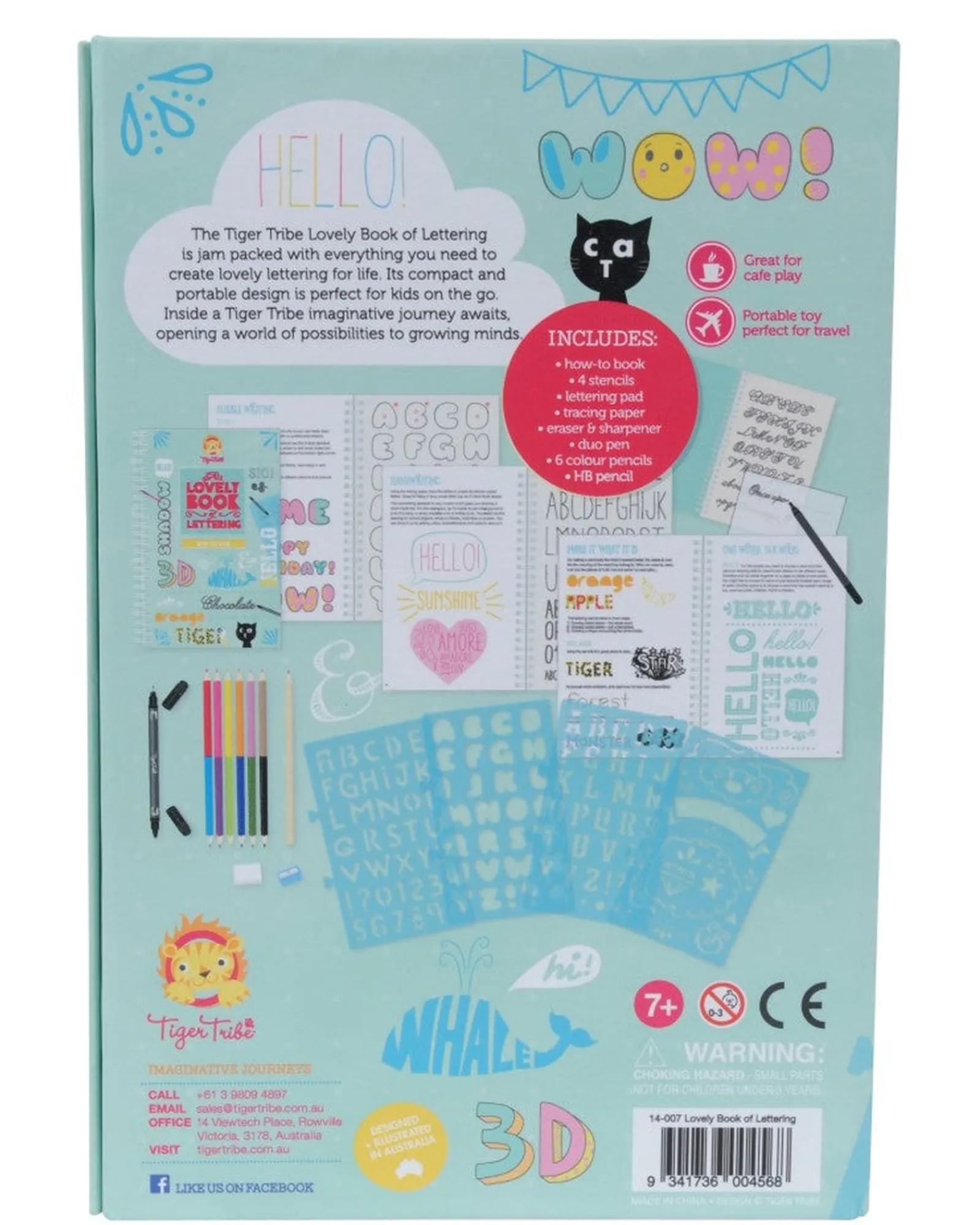 Tiger Tribe The Lovely Book Of Lettering Cheap