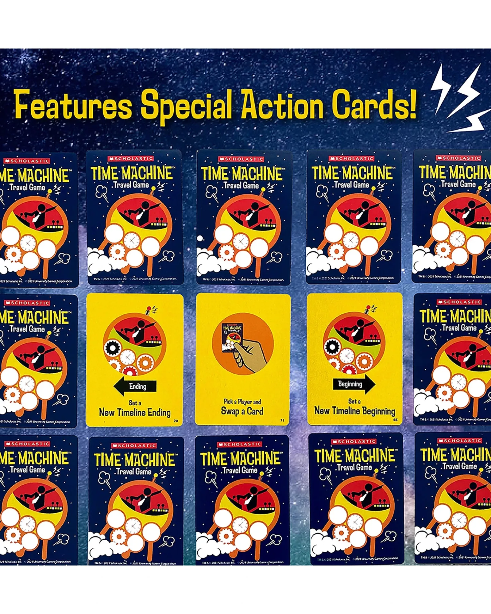 Scholastic Tinned Game Time Machine Travel Game Sale