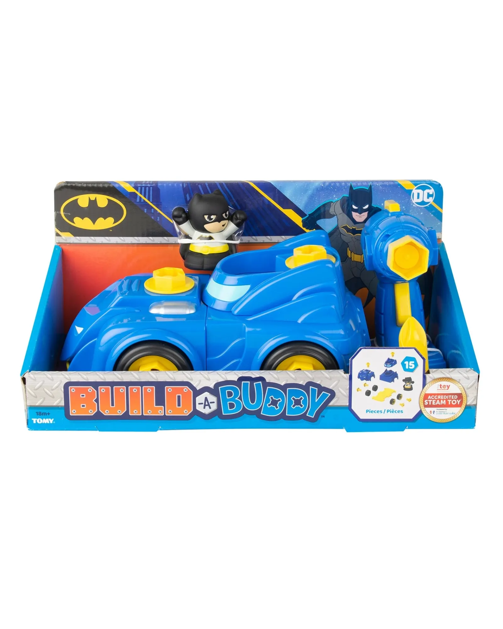 Tomy Dc Batman Build A Buddy Batmobile Best