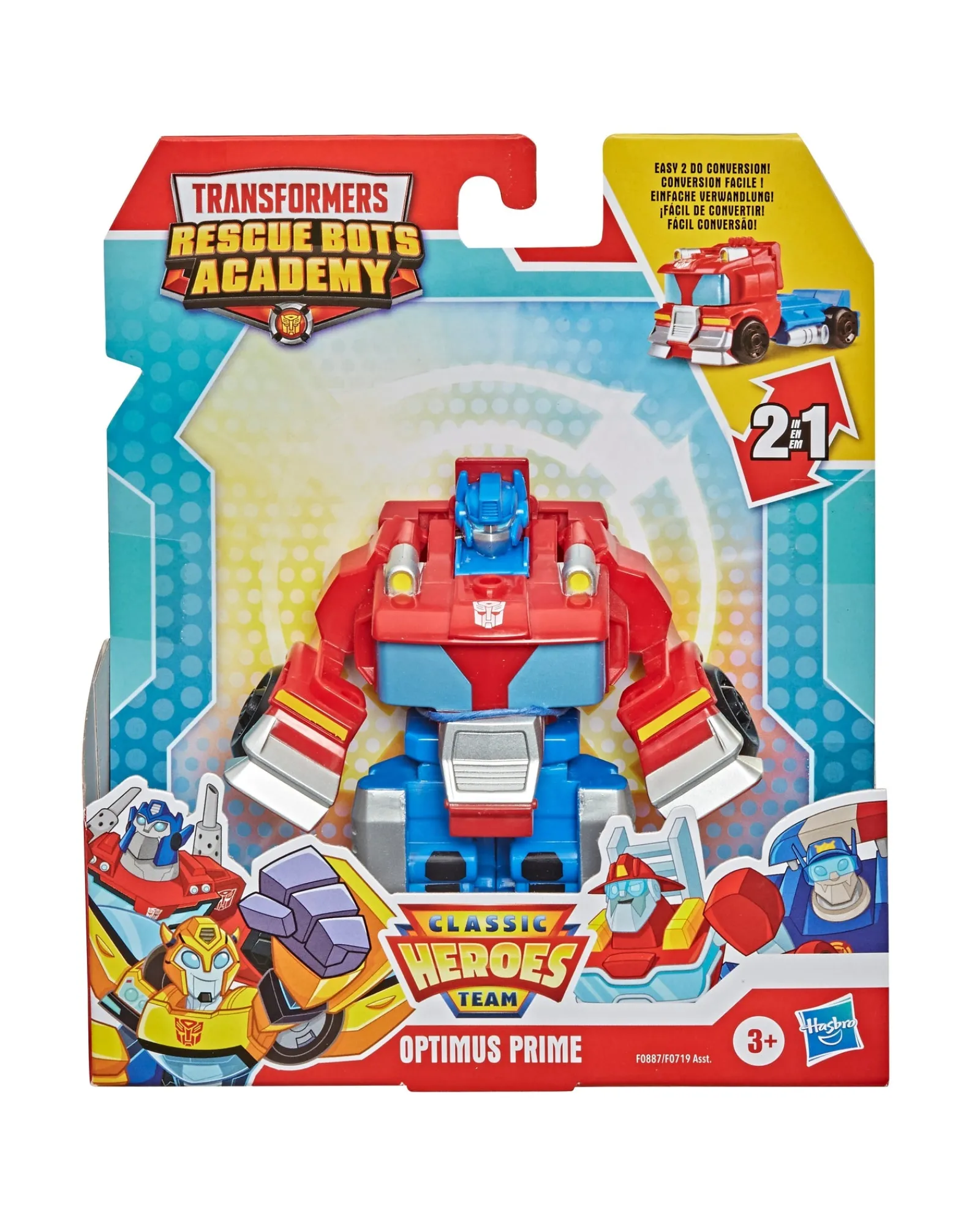Transformers Classic Heroes Team Rescan Assorted Hot