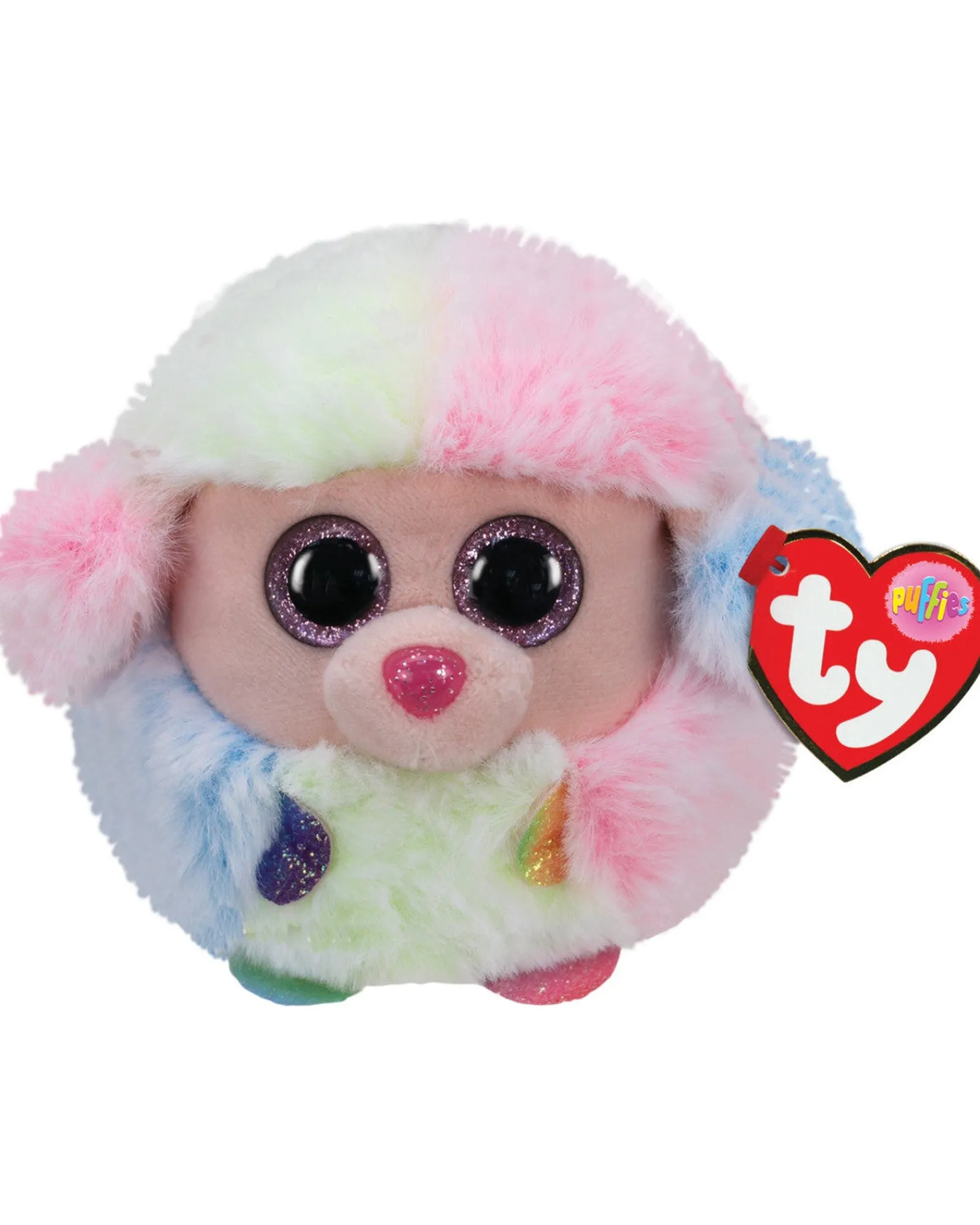 Big Balloon Ty Puffies Rainbow Poodle Online