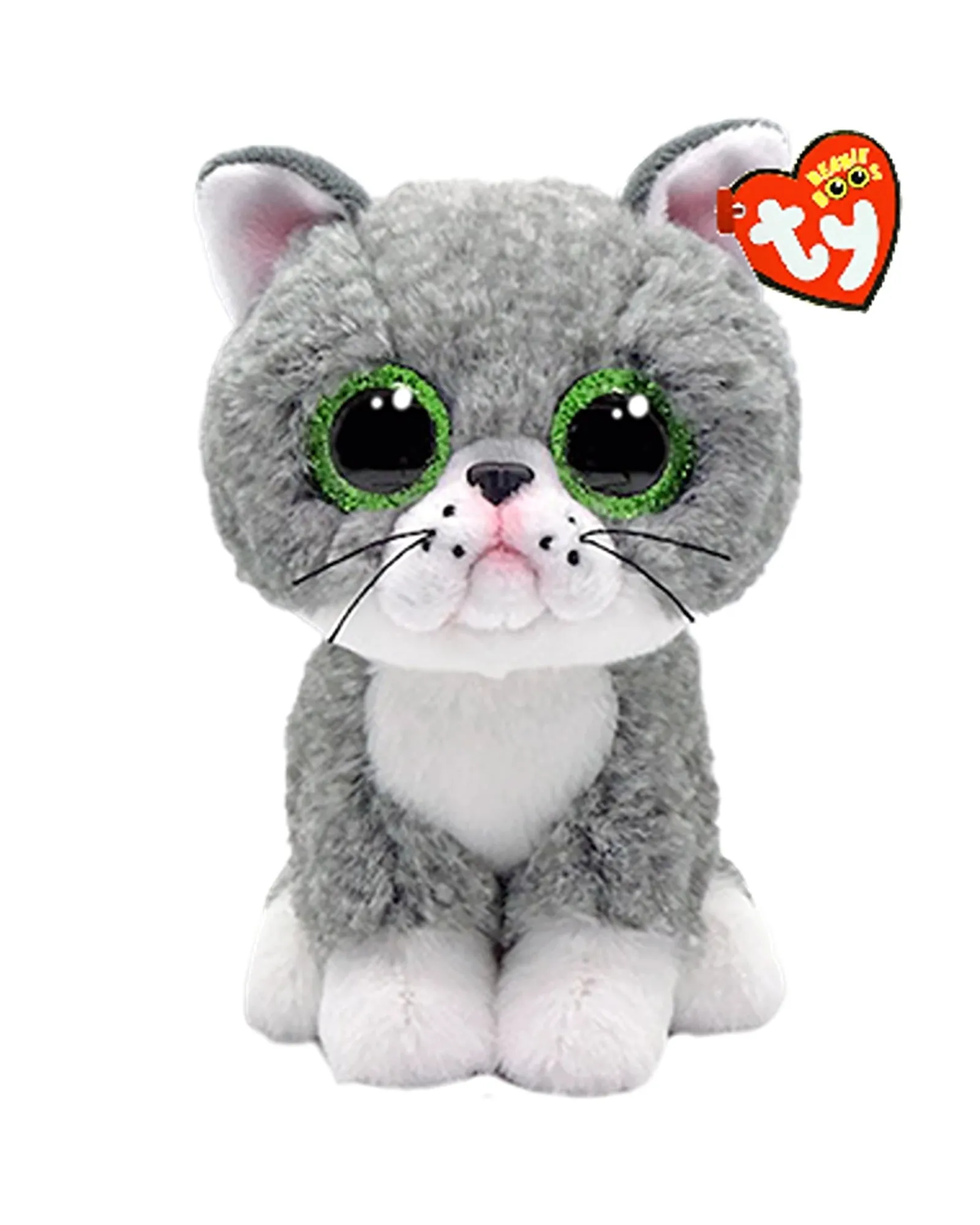 Ty Small Fergus Grey Cat Cheap