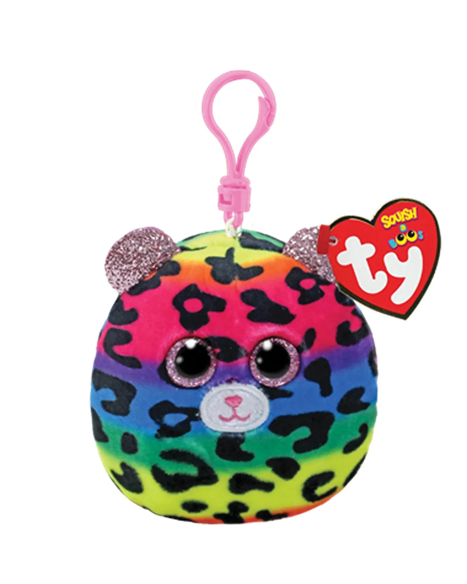 Ty Squishy Beanies Clip Dot Leopard Discount