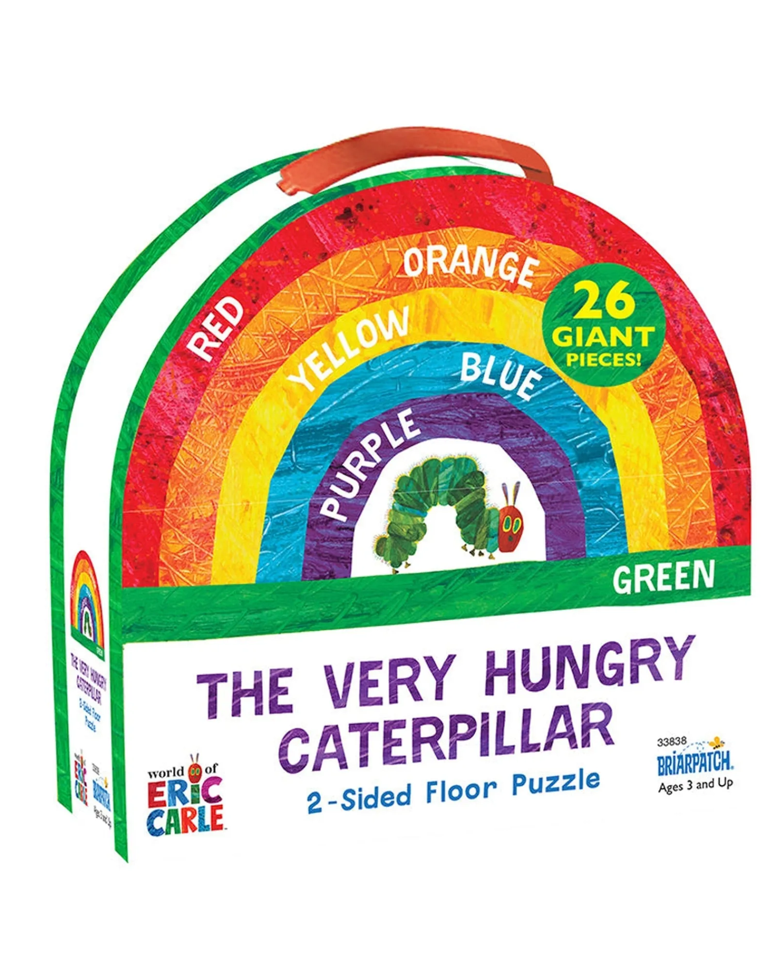 Eric Carle Very Hungry Caterpillar Double Sided Floor Puzzle Flash Sale