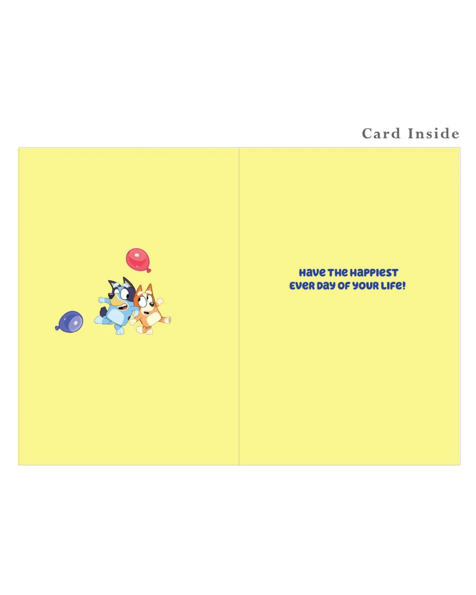 Henderson Waterlyn Bluey Birthday Building Blocks Card Flash Sale