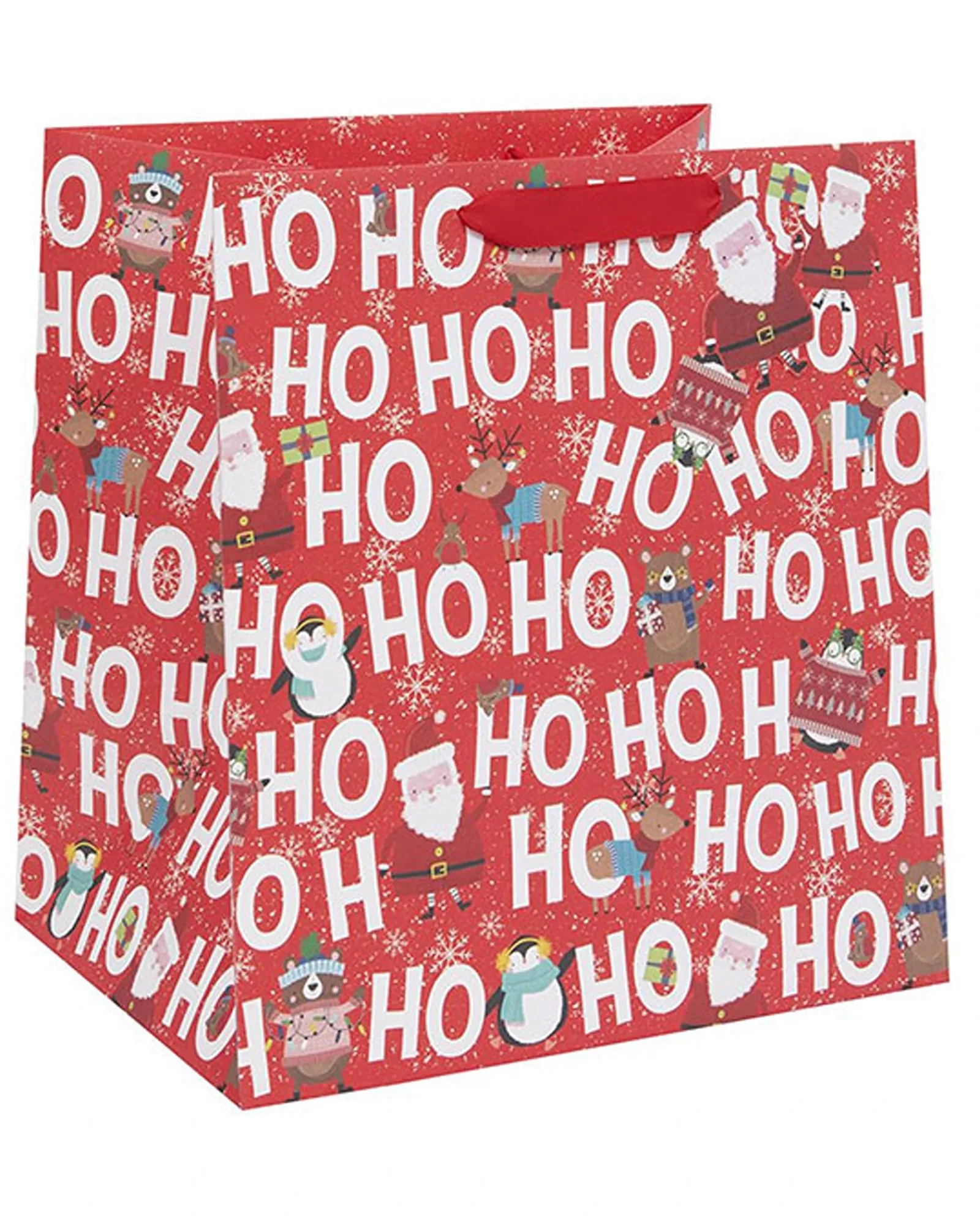 Waterlyn Ho Ho Ho Deep Shopper Gift Bag Outlet
