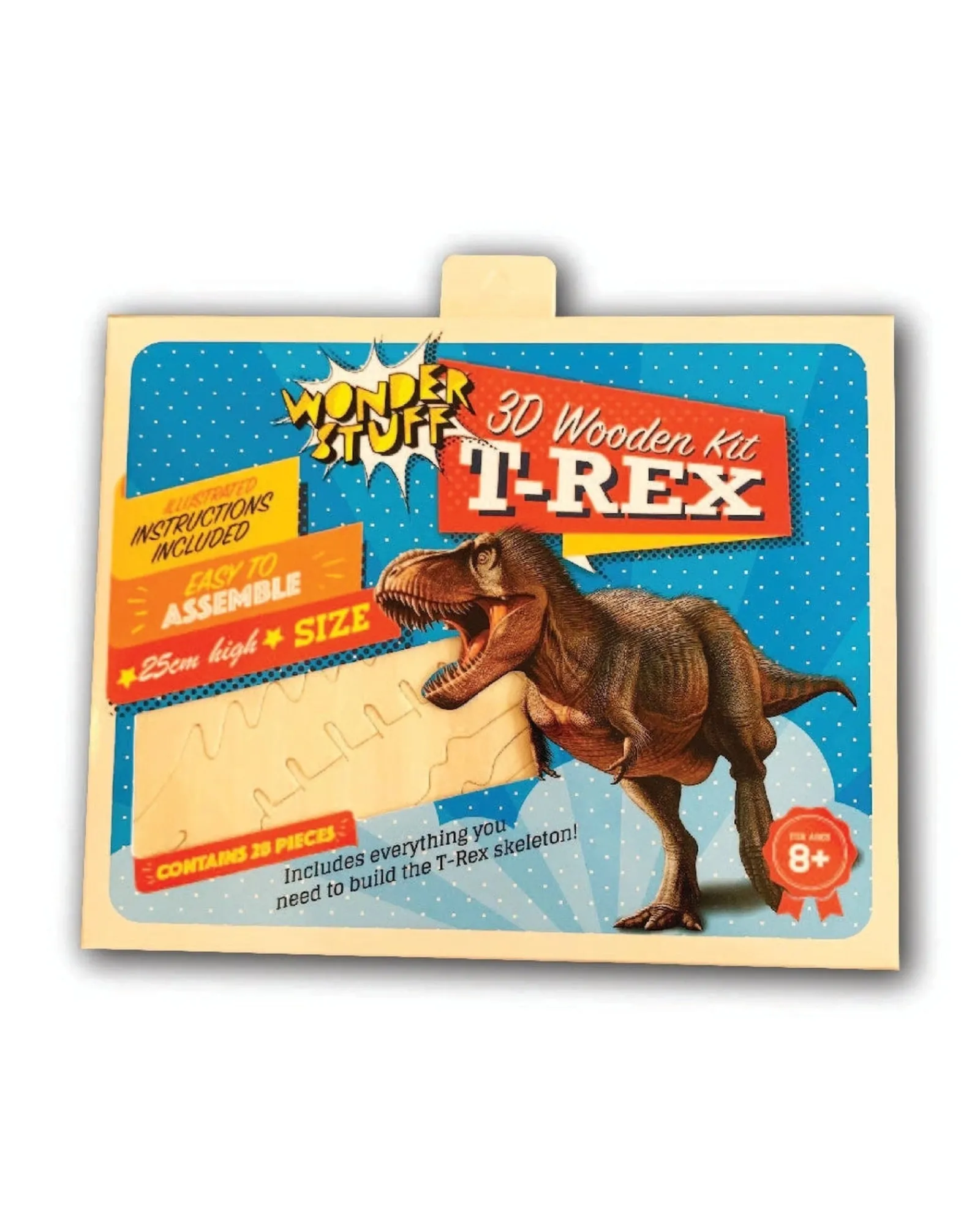WonderStuff 3D Wooden Dinosaur Kits Assorted Fashion