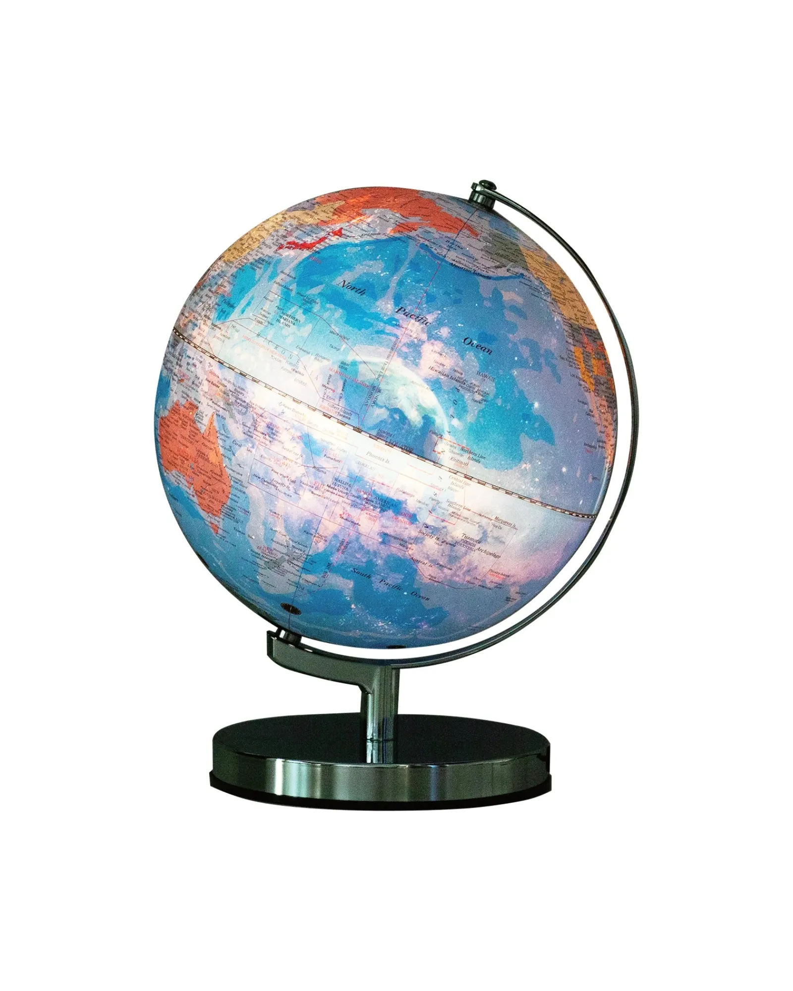 WonderStuff Explorer Globe With Touch Sensor Light 25Cm Best Sale