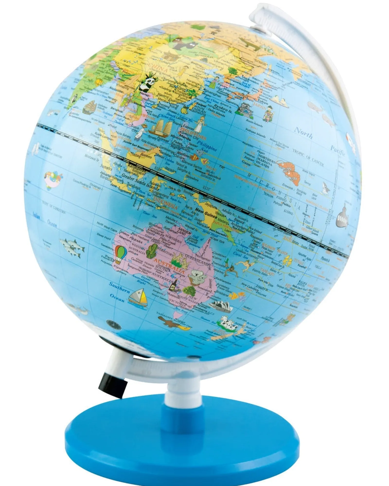 WonderStuff Illustrated Globe Cheap