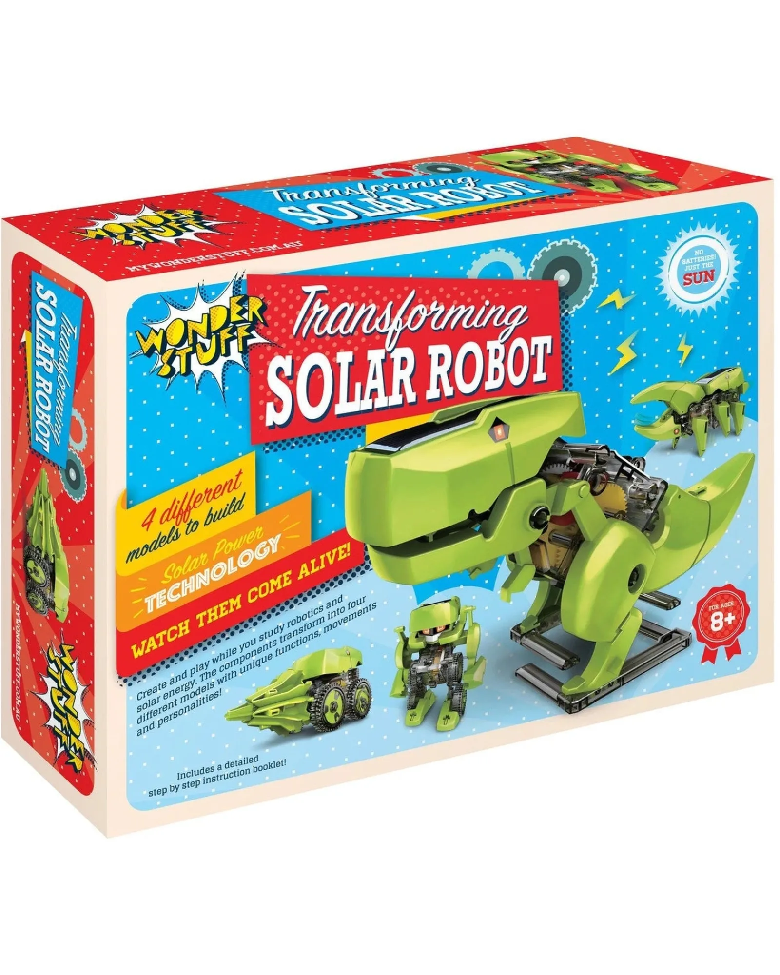 WonderStuff Solar Transforming Robot Sale