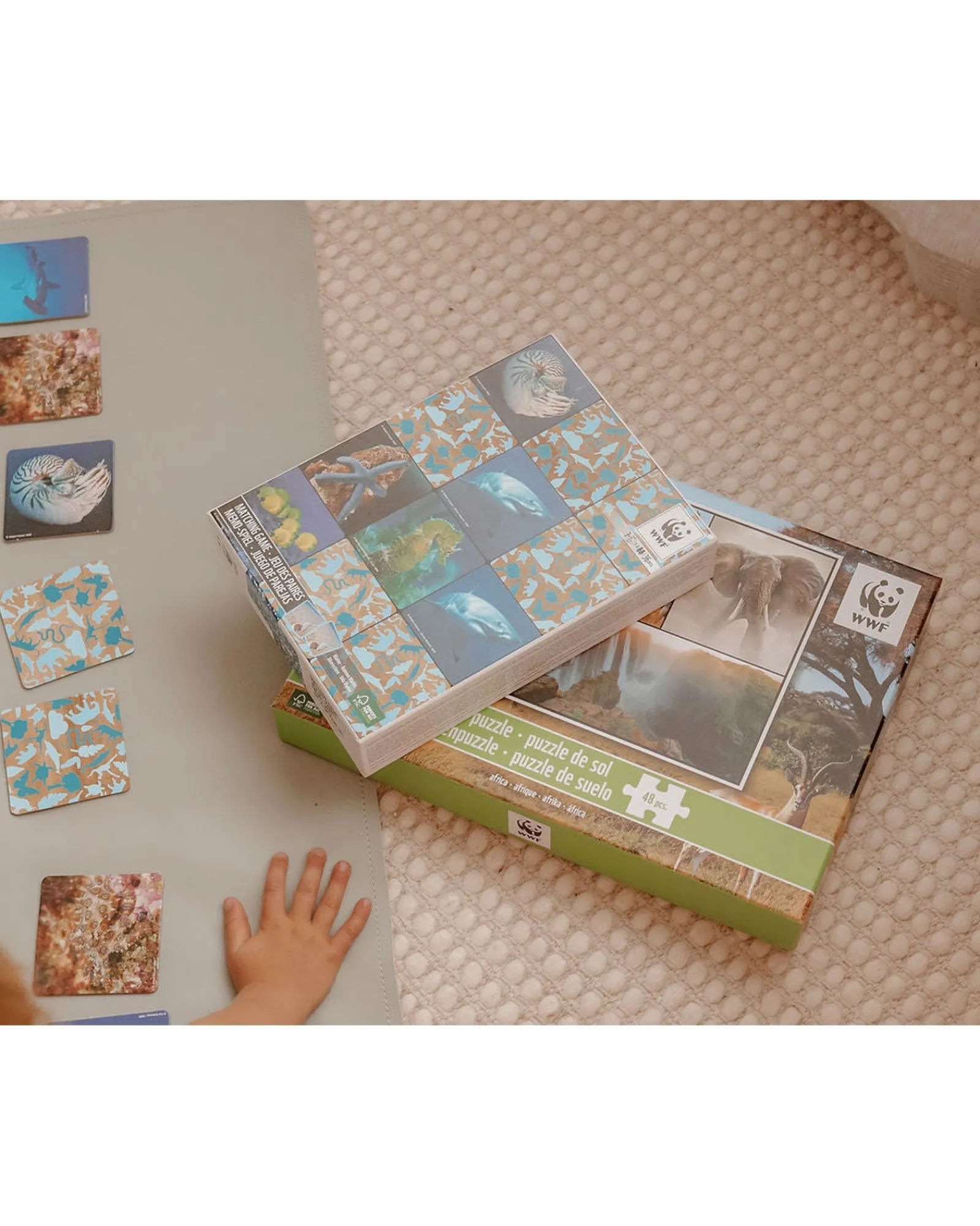 WWF Animal 48 Pc Floor Puzzle Africa Outlet