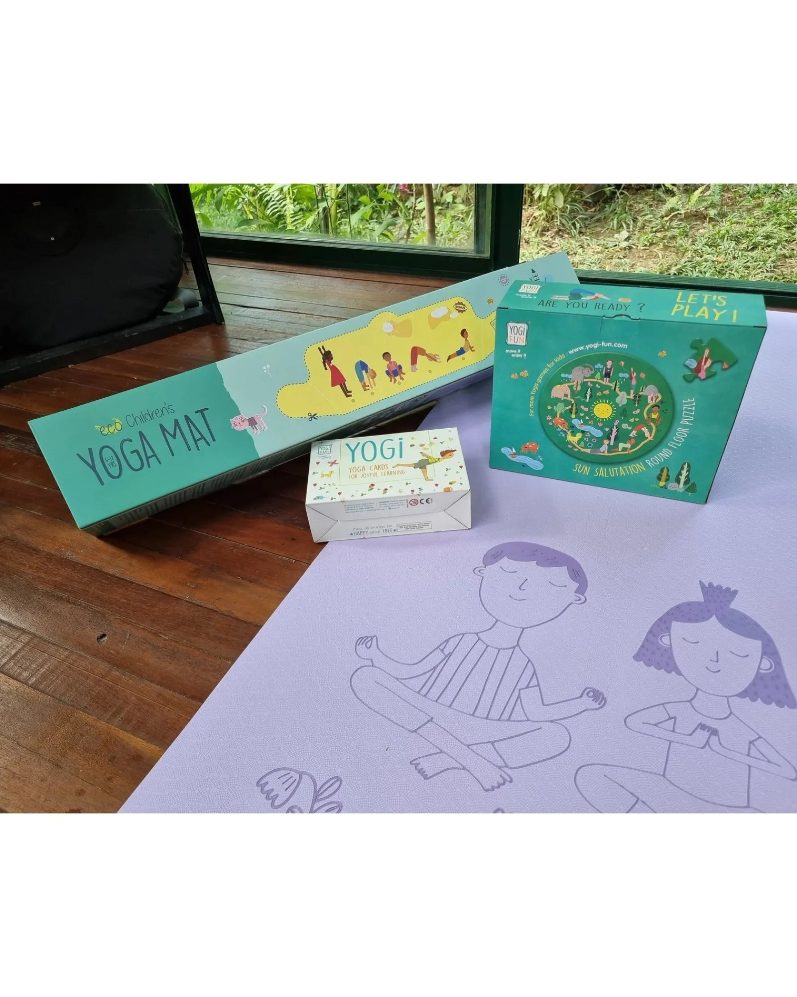 Yogi Fun 49Pcs Sun Salutation Puzzle Cheap