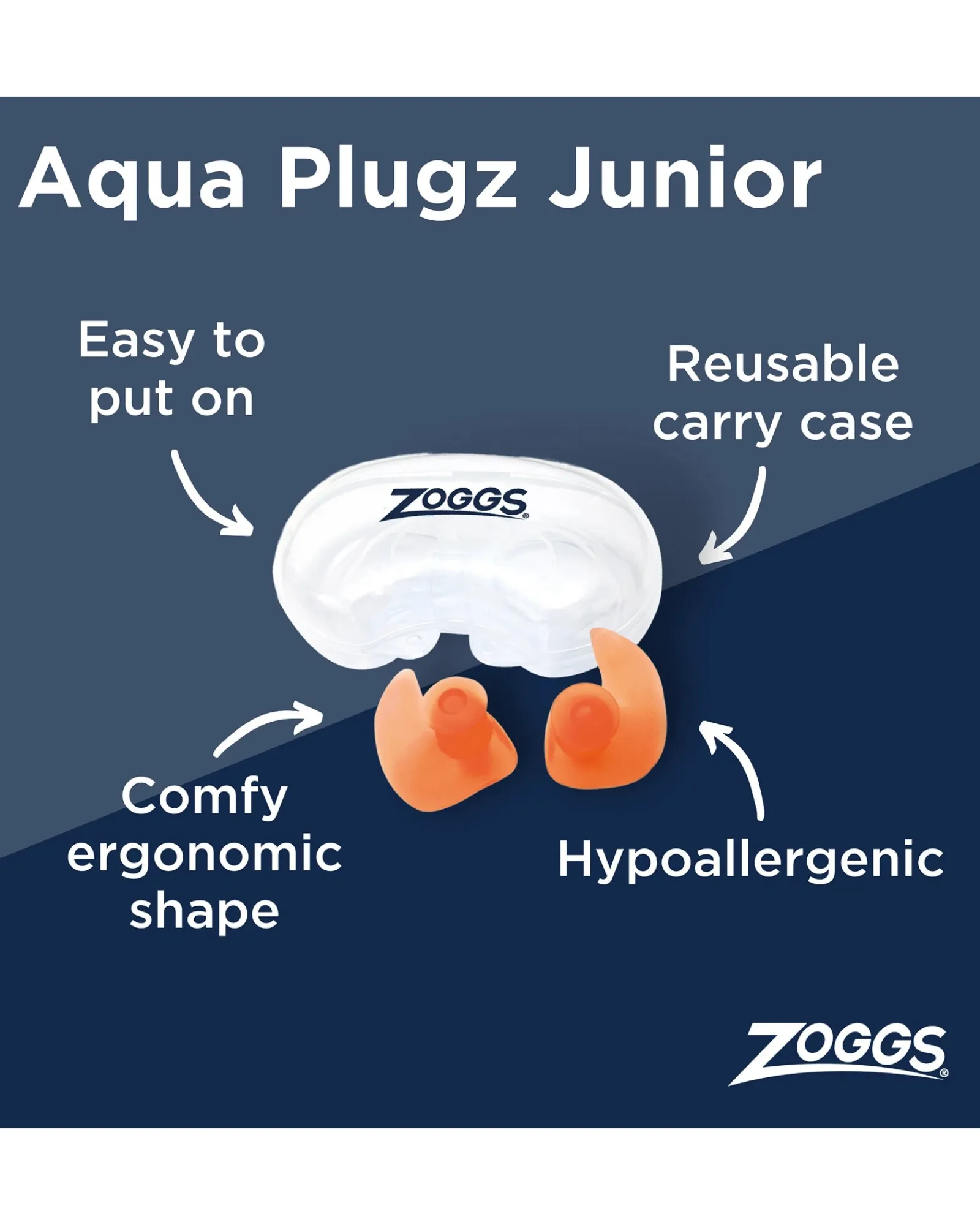 Zoggs Aqua Plugz Junior Cheap