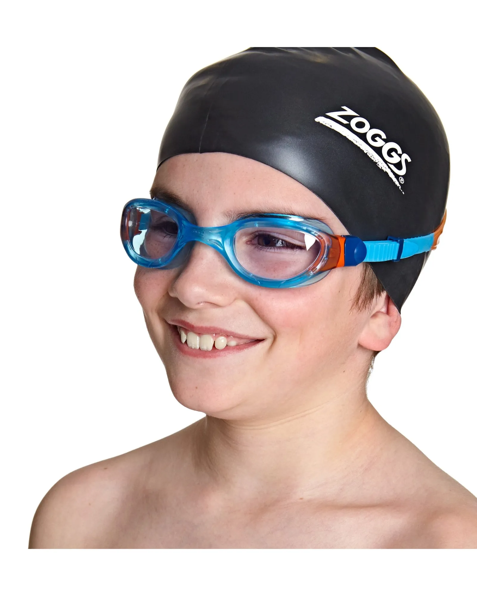 Zoggs Goggles Phantom 2.0 Jr Blue Orange Clearance