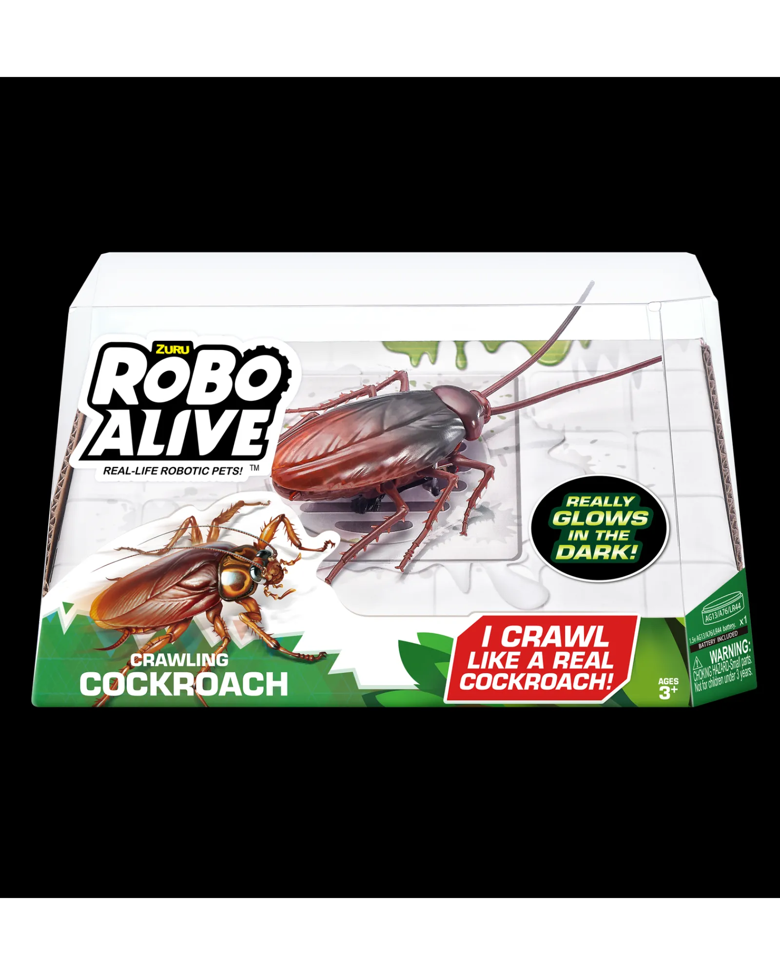 Zuru Robo Alive Glow In The Dark Cockroach Outlet
