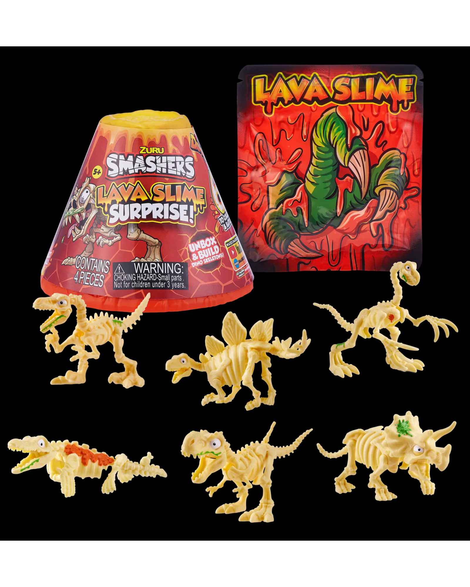 Zuru Smashers Volcano Slime Surprise Asstorted Store